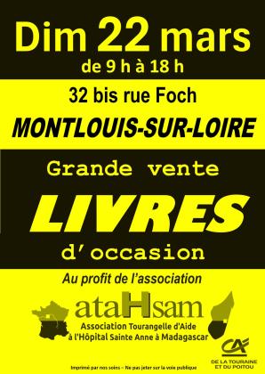 Bourse aux livres - Montlouis-sur-Loire
