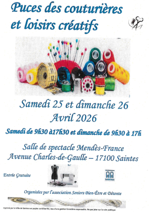 Puces des couturières - Saintes