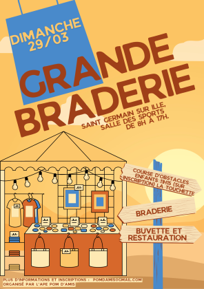 Braderie - Saint-Germain-sur-Ille