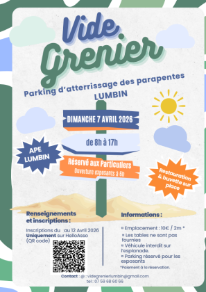 Brocante, Vide-greniers - Lumbin