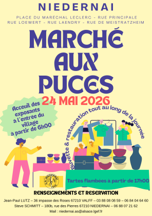 Marché aux puces - Niedernai