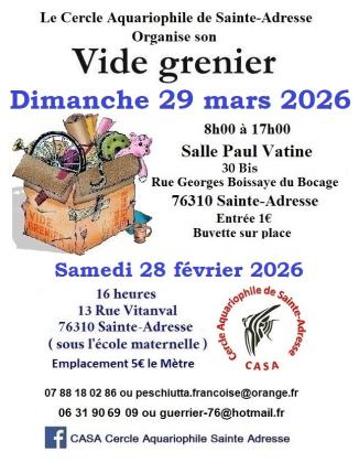 Vide-greniers - Sainte-Adresse