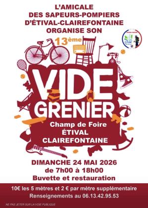 Vide-greniers - Étival-Clairefontaine