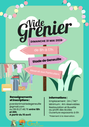 Vide-greniers - Geneuille