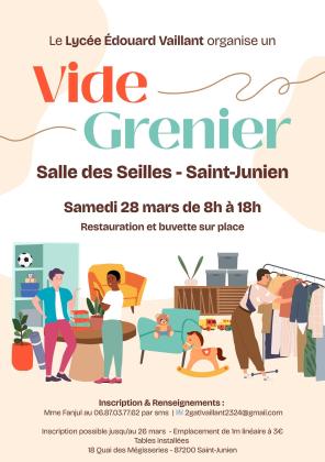 Vide-grenier du Lycée Edouard Vaillant