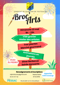 Brocarts: Vide-greniers; vide-ateliers, troc plantes, marché gourmand, soirée concert
