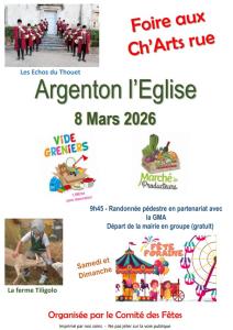 Brocante, Vide-greniers - Argenton-l'Église