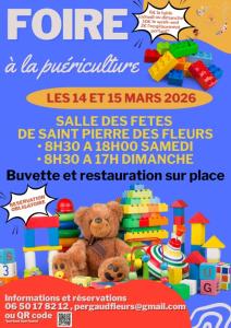 Bourse à la puériculture - Saint-Pierre-des-Fleurs