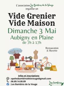 Vide grenier et vide maison - Aubigny-en-Plaine
