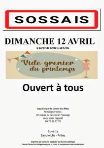 Brocante, Vide-greniers - Sossais