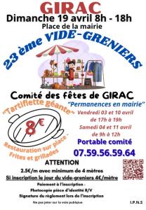 Vide-greniers - Girac