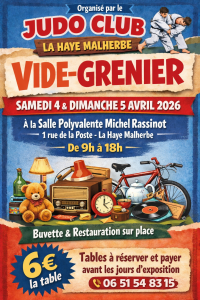 Vide-greniers - La Haye-Malherbe