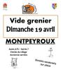 Vide grenier de printemps - Montpeyroux