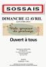 Brocante, Vide-greniers - Sossais