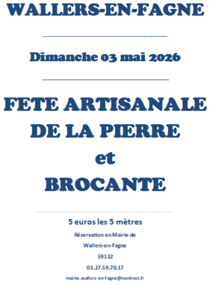 Brocante, Vide-greniers - Wallers-en-Fagne