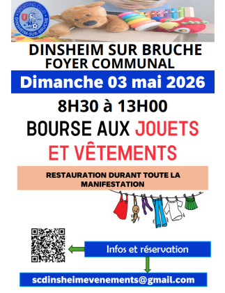 Bourse aux vêtements - Dinsheim-sur-Bruche