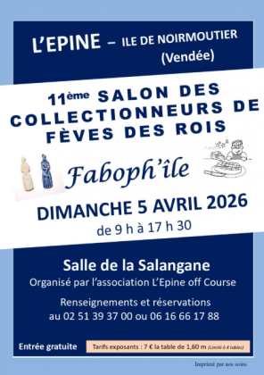 11ème salon des Collectionneurs de fèves - L'Epine