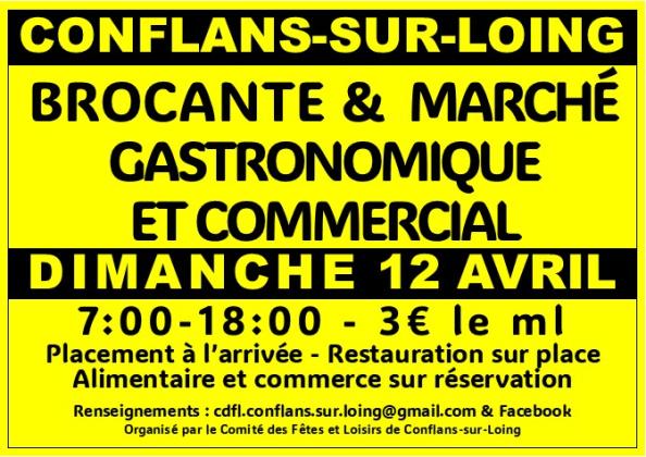 Brocante - Conflans-sur-Loing