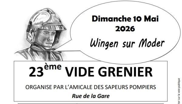 Vide-greniers - Wingen-sur-Moder
