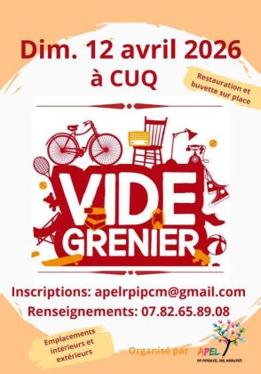 Vide-greniers des écoles - Cuq