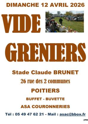 Brocante, Vide-greniers - Poitiers