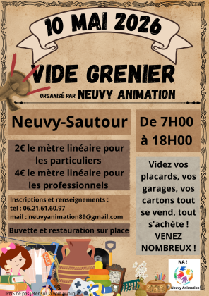 Vide-greniers - Neuvy-Sautour