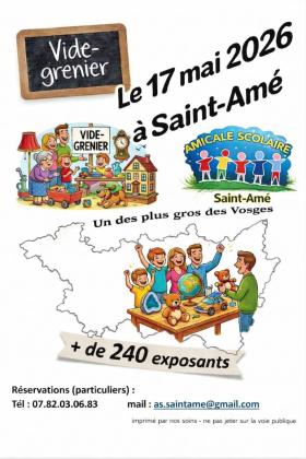 Vide-greniers - Saint-Amé
