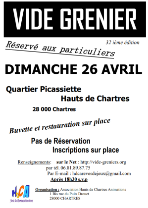 Vide-greniers - Chartres