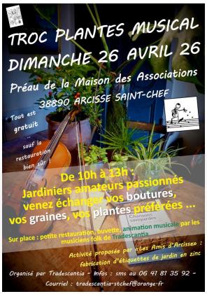 Troc plantes - Saint-Chef