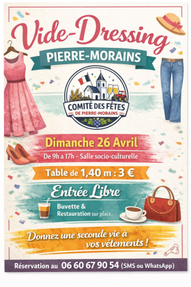 Vide-dressings - Pierre-Morains