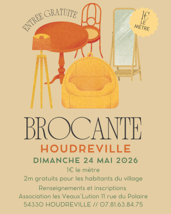 Vide-greniers - Houdreville