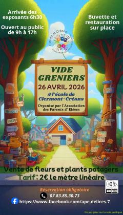 Vide-greniers - Clermont-Créans