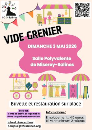 Vide-greniers - Miserey-Salines