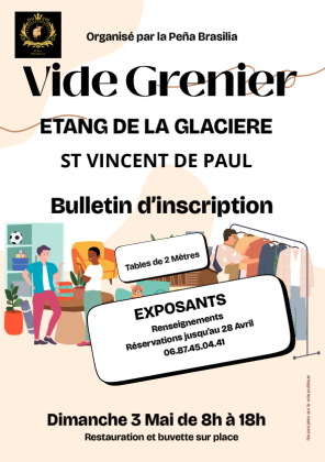 Vide-greniers - Saint-Vincent-de-Paul