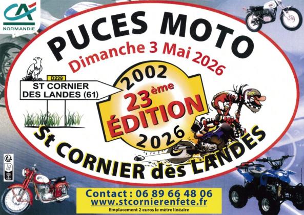 Puces motos - Saint-Cornier-des-Landes