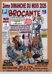 BROCANTE VIDE grenier D'ETE DE LAMASTRE