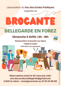 Brocante, Vide-greniers - Bellegarde-en-Forez
