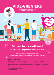 Vide-greniers - Rochefort