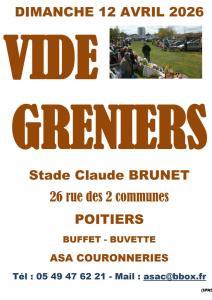 Brocante, Vide-greniers - Poitiers