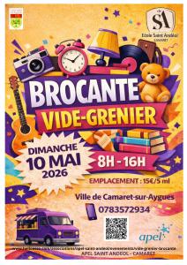 Brocante, Vide-greniers - Camaret-sur-Aigues