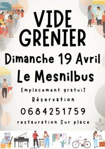 Vide-greniers - Le Mesnilbus