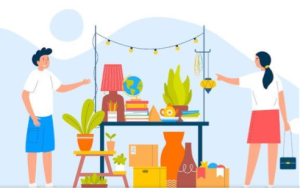 Brocante, puces - Étel