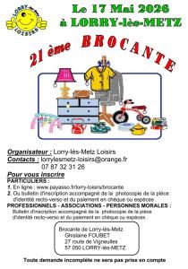 Brocante, Vide-greniers - Lorry-lès-Metz