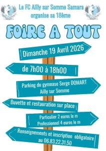 Foire à tout - Ailly-sur-Somme