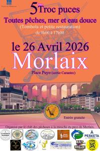 Troc puces toutes pêches eau douce, mer - Morlaix