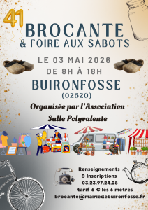 Brocante, Vide-greniers - Buironfosse