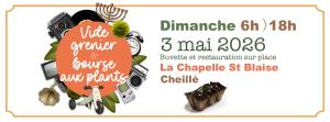 Vide-greniers, bourse aux plantes - Cheillé