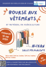 Bourse aux vêtements et matériel de puériculture - Alixan
