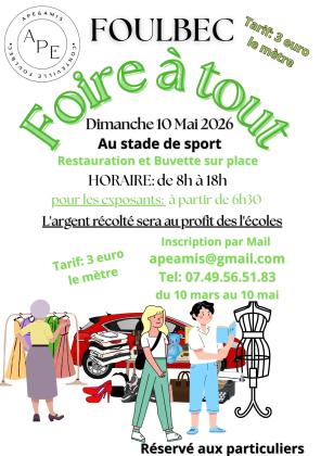 Foire à tout - Foulbec