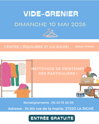 Vide-greniers - La Riche